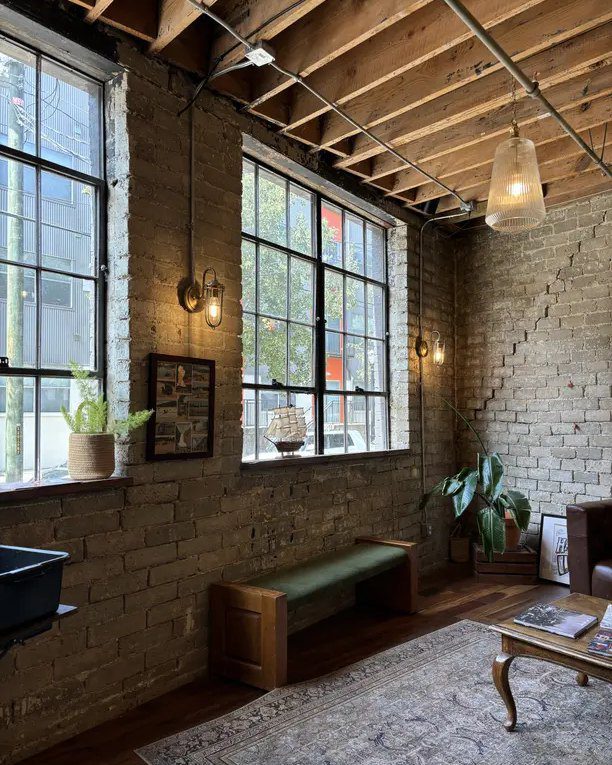 Loft apartment interior